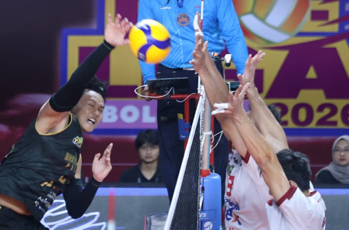 Jakarta Bhayangkara Presisi Pastikan Tiket Final Four Usai Tekuk Bhagasasi 3-0