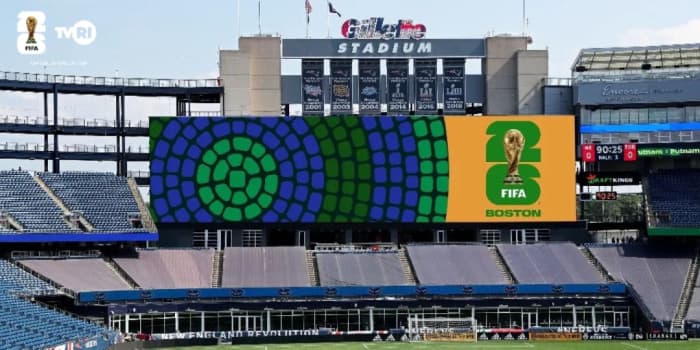 Standar FIFA: Boston Rombak Lapangan 4 Juta Dolar