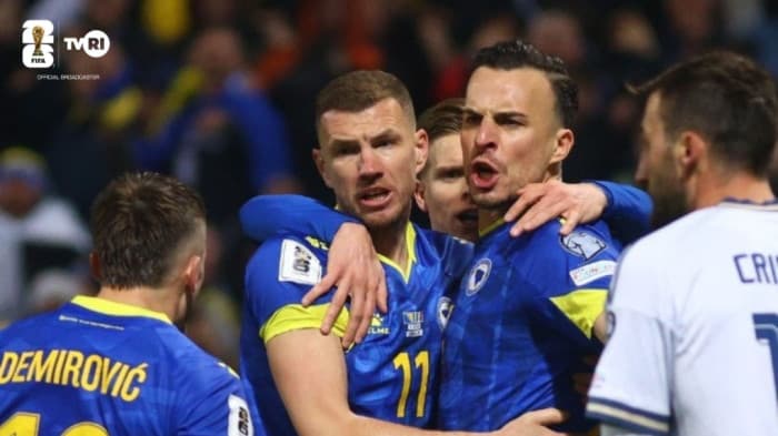 Bosnia dan Herzegovina Kubur Mimpi Italia Lolos Piala Dunia 2026